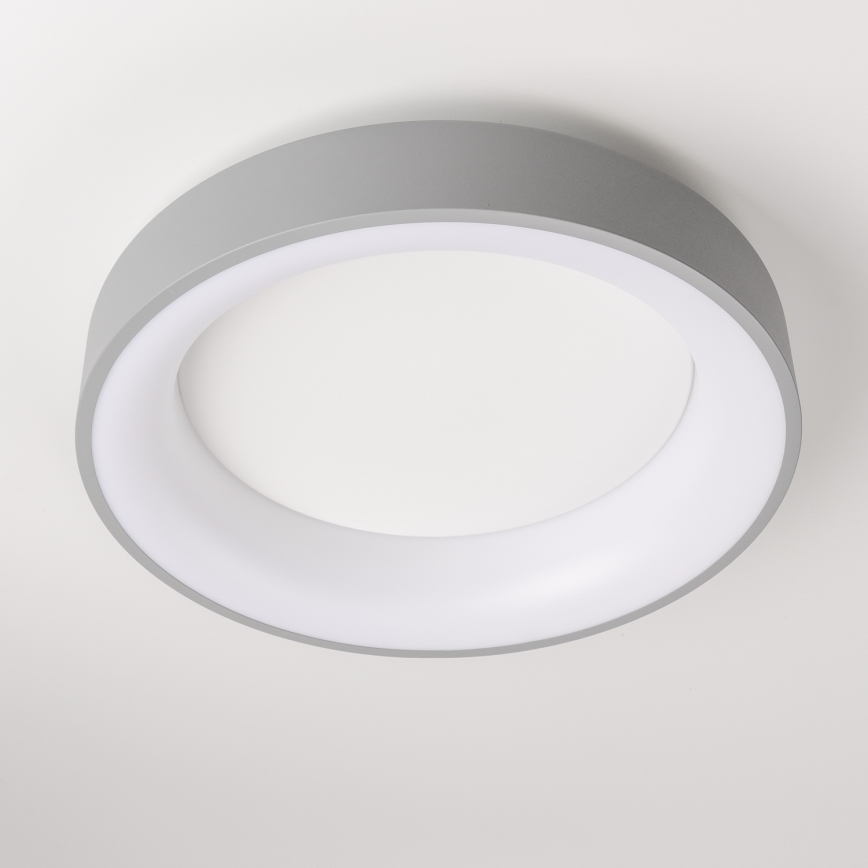 Brilagi - Регульований світлодіодний стельовий світильник FALCON LED/40W/230V 3000-6500K діаметр 45 см сірий + пульт дистанційного керування
