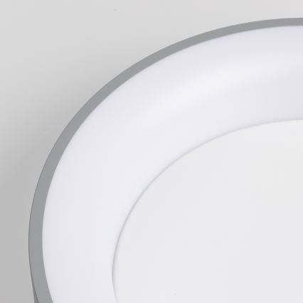 Brilagi - Регульований світлодіодний стельовий світильник FALCON LED/40W/230V 3000-6500K діаметр 45 см сірий + пульт дистанційного керування