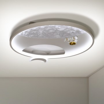 Brilagi - Світлодіодний стельовий світильник з регулюванням яскравості ASTRO LED/20W/230V 3000/4000/6000K + пульт дистанційного керування