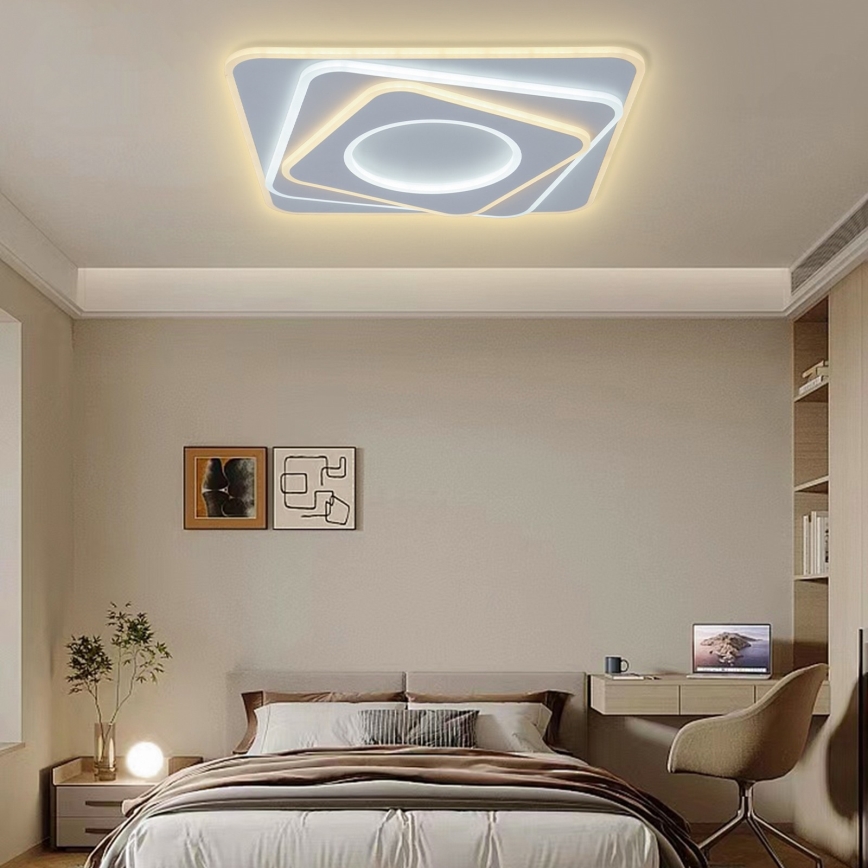 Brilagi - Світлодіодний стельовий світильник з регулюванням яскравості MODERN LED/100W/230V 2700-6500K + пульт дистанційного керування