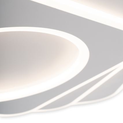 Brilagi - Світлодіодний стельовий світильник з регулюванням яскравості MODERN LED/100W/230V 2700-6500K 48x48 см + пульт дистанційного керування