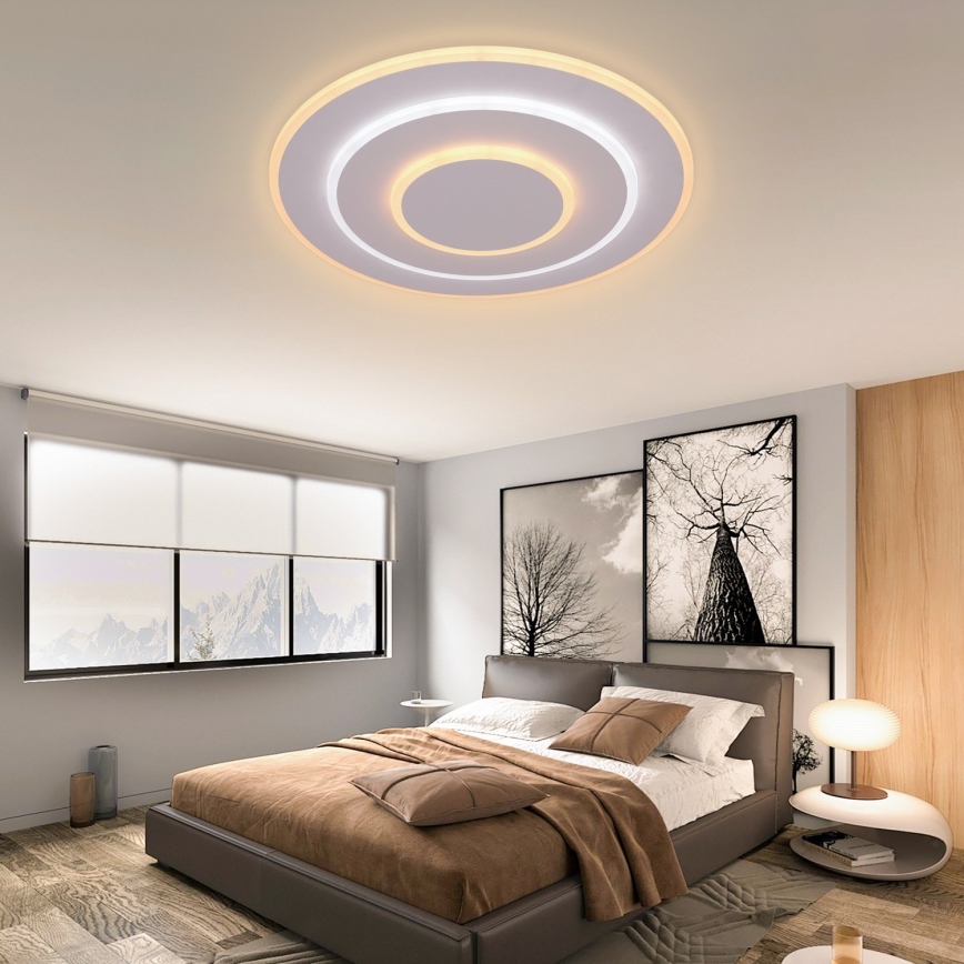 Brilagi - Світлодіодний стельовий світильник з регулюванням яскравості MODERN LED/58W/230V 2700-6500K + пульт дистанційного керування
