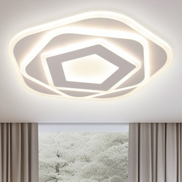 Brilagi - Світлодіодний стельовий світильник з регулюванням яскравості MODERN LED/64W/230V 2700-6500K + пульт дистанційного керування