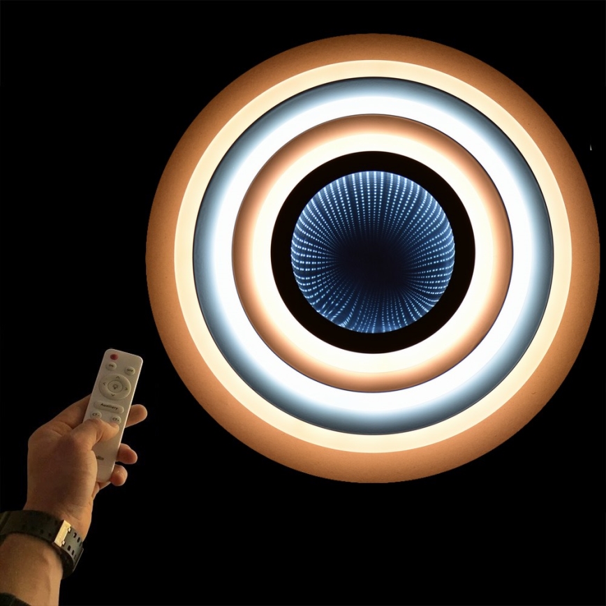 Brilagi - Світлодіодний стельовий світильник з регулюванням яскравості MODERN LED/70W/230V 2700-6500K діаметр 50 см + пульт дистанційного керування