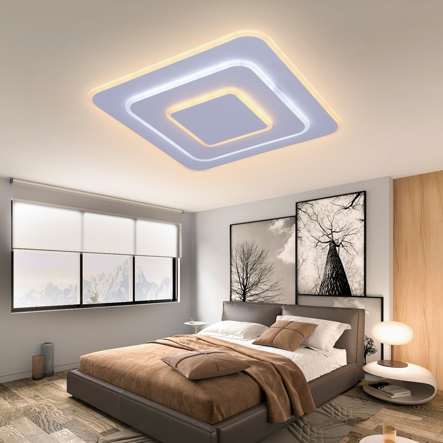 Brilagi - Світлодіодний стельовий світильник з регулюванням яскравості MODERN LED/72W/230V 2700-6500K + пульт дистанційного керування