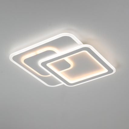 Brilagi - Світлодіодний стельовий світильник з регулюванням яскравості MODERN LED/80W/230V 2700-6500K 52,5x52,5 см + пульт дистанційного керування