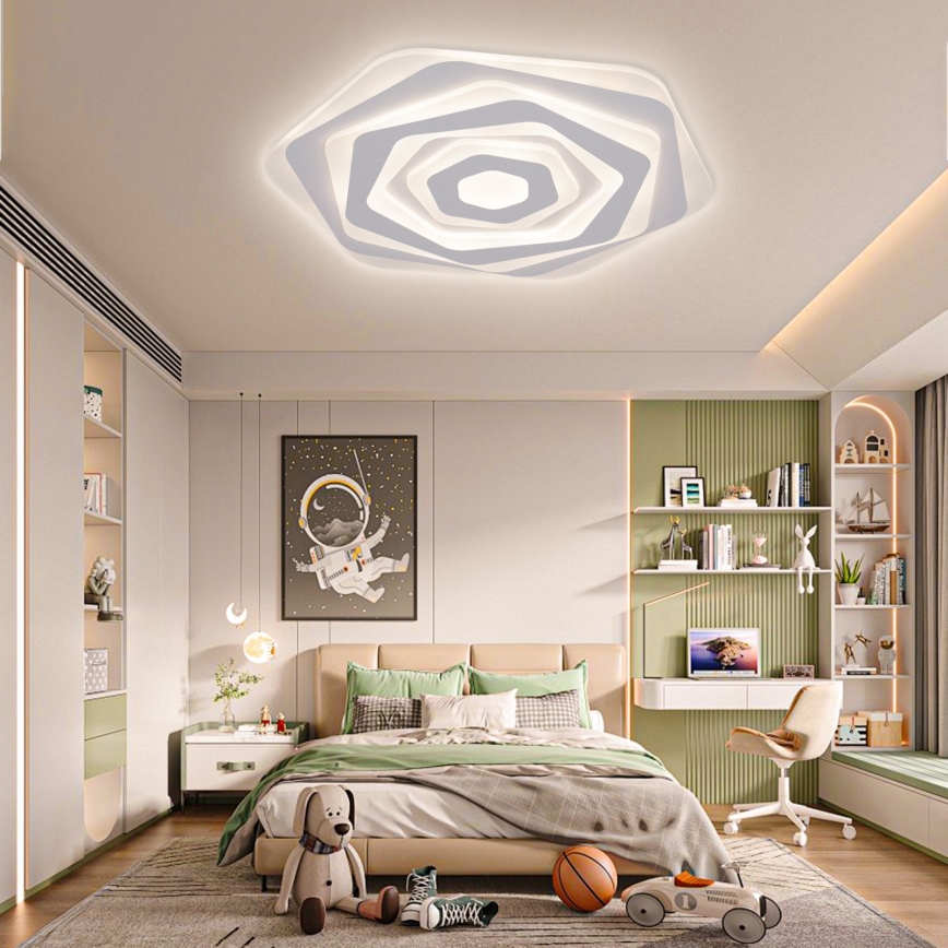 Brilagi - Світлодіодний стельовий світильник з регулюванням яскравості MODERN LED/85W/230V 2700-6500K + пульт дистанційного керування