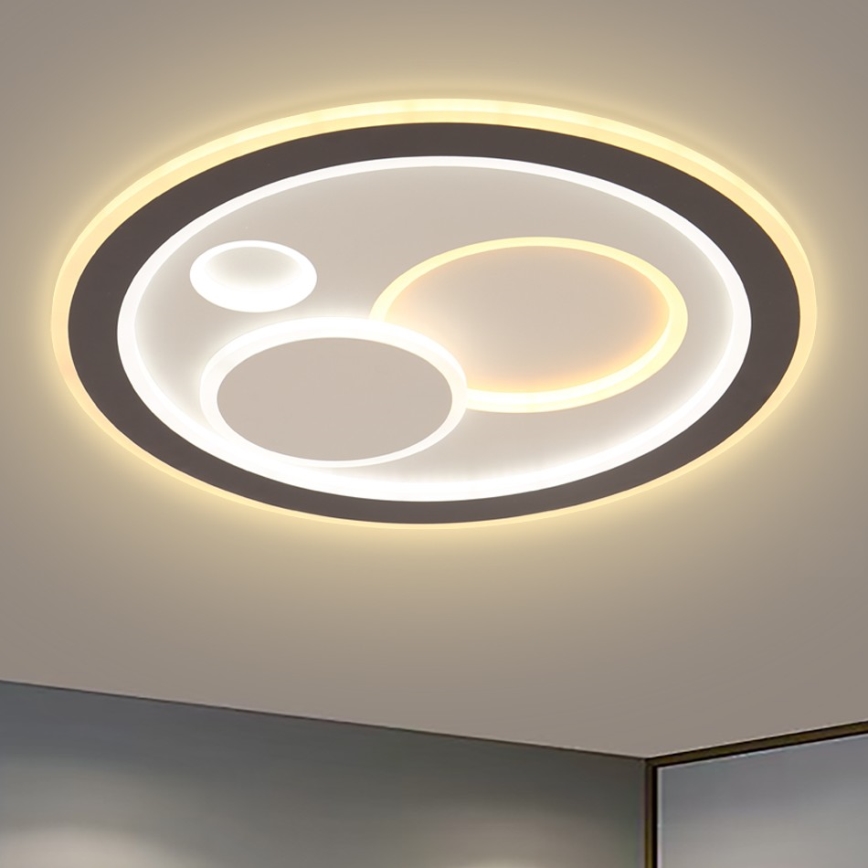 Brilagi - Світлодіодний стельовий світильник з регулюванням яскравості MODERN LED/89W/230V 2700-6500K діаметр 47 см + пульт дистанційного керування