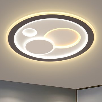 Brilagi - Світлодіодний стельовий світильник з регулюванням яскравості MODERN LED/89W/230V 2700-6500K + пульт дистанційного керування