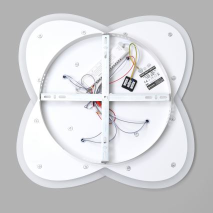 Brilagi - Світлодіодний стельовий світильник з регулюванням яскравості MODERN LED/90W/230V 2700-6500K 48x48 см + пульт дистанційного керування