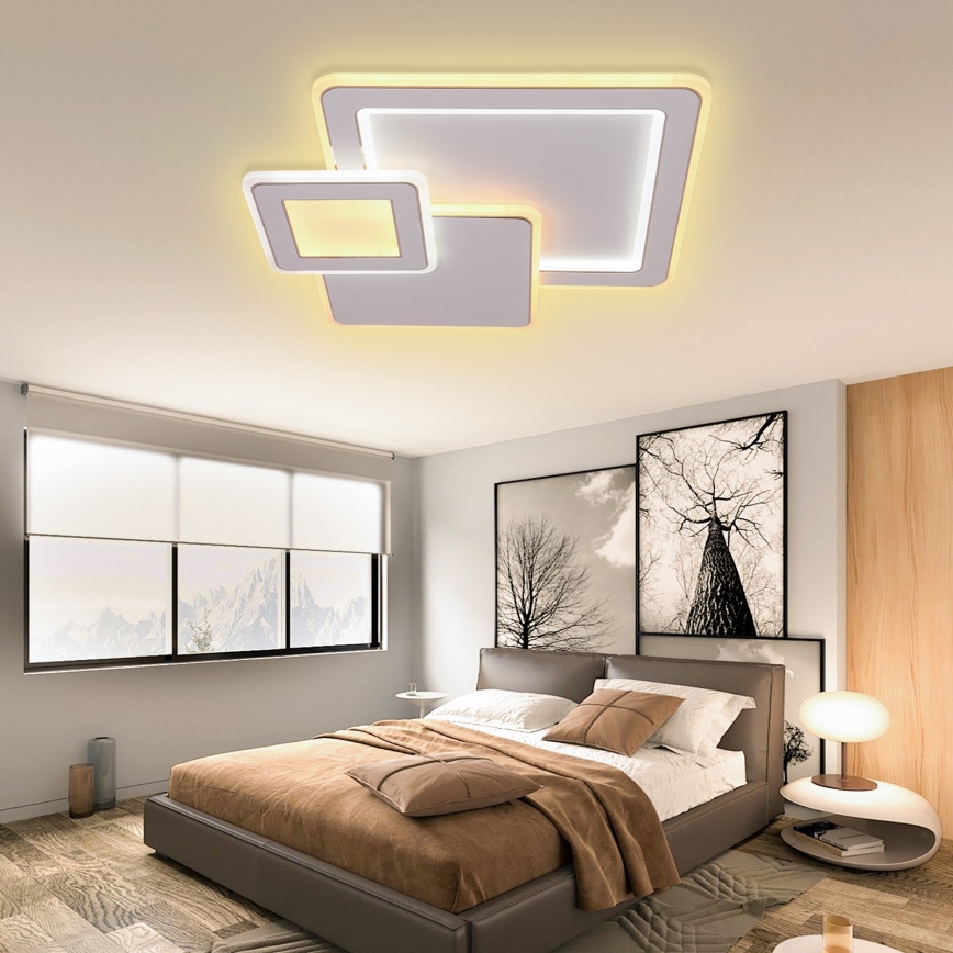 Brilagi - Світлодіодний стельовий світильник з регулюванням яскравості MODERN LED/93W/230V 2700-6500K + пульт дистанційного керування