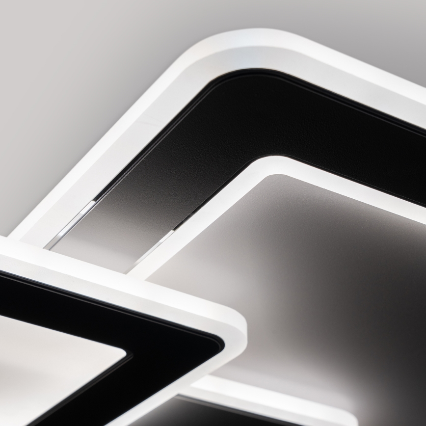 Brilagi - Світлодіодний стельовий світильник з регулюванням яскравості MODERN LED/93W/230V 2700-6500K 48,5x48,5 см + пульт дистанційного керування