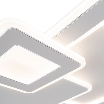 Brilagi - Світлодіодний стельовий світильник з регулюванням яскравості MODERN LED/93W/230V 2700-6500K 48,5x48,5 см + пульт дистанційного керування