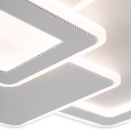 Brilagi - Світлодіодний стельовий світильник з регулюванням яскравості MODERN LED/93W/230V 2700-6500K 48,5x48,5 см + пульт дистанційного керування