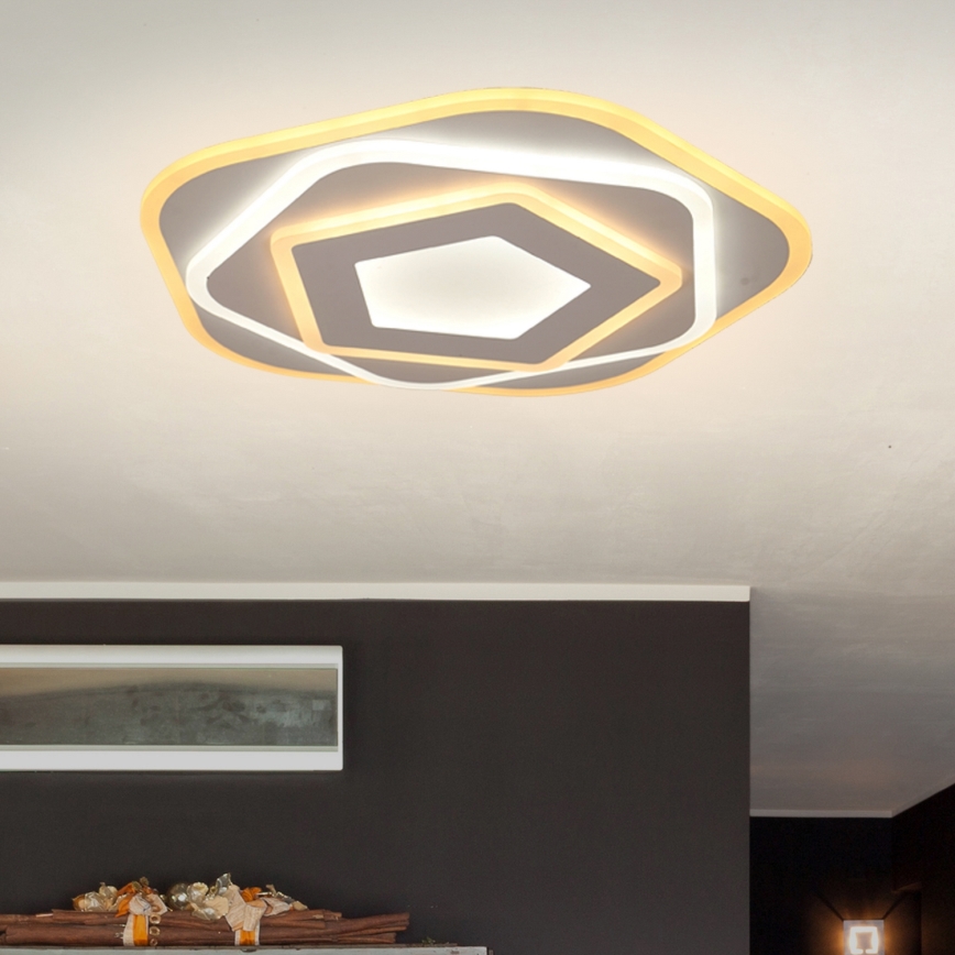 Brilagi - Світлодіодний стельовий світильник з регулюванням яскравості MODERN MINI LED/53W/230V 3000/4000/6000K + пульт дистанційного керування