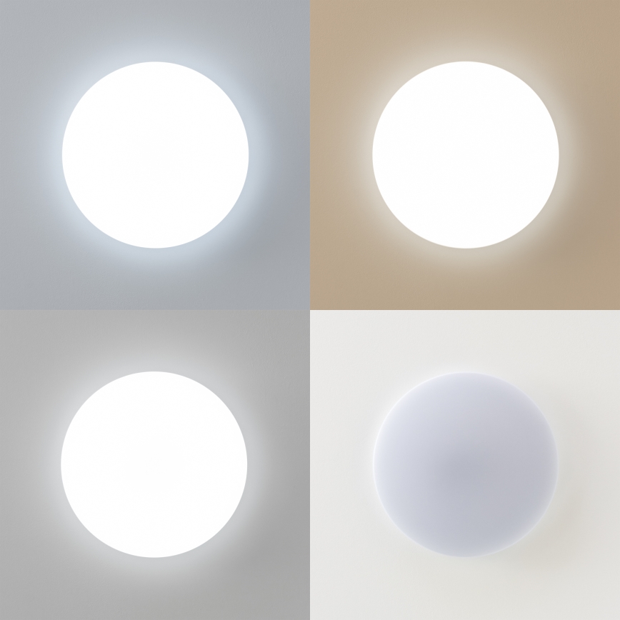 Brilagi - Світлодіодний стельовий світильник з регулюванням яскравості OPAL LED/24W/230V  3000/4000/6500K + пульт дистанційного керування
