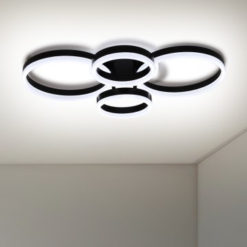 Brilagi - Світлодіодний стельовий світильник з регулюванням яскравості ORBITS LED/49W/230V 3000/4000/6000K + пульт дистанційного керування
