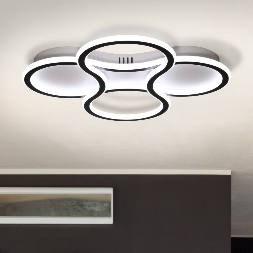 Brilagi - Світлодіодний стельовий світильник з регулюванням яскравості ORELLI LED/53W/230V 3000/4000/6000K + пульт дистанційного керування
