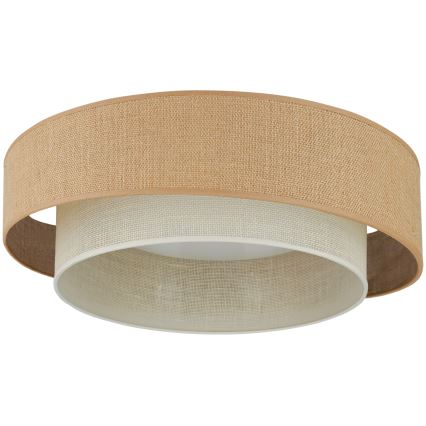 Brilagi - Світлодіодний стельовий світильник з регулюванням яскравості SHINE LED/24W/230V діаметр 60 см 3000/4000/6500K бежевий/кремовий + пульт дистанційного керування