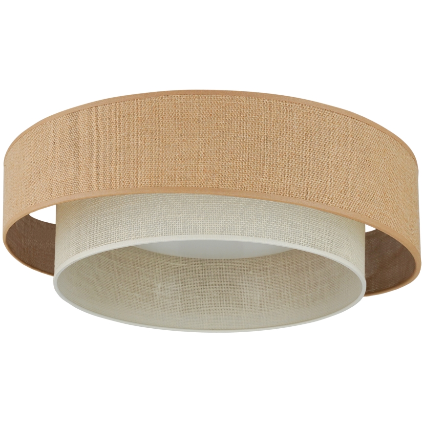 Brilagi - Світлодіодний стельовий світильник з регулюванням яскравості SHINE LED/24W/230V діаметр 60 см 3000/4000/6500K бежевий/кремовий + пульт дистанційного керування