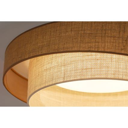 Brilagi - Світлодіодний стельовий світильник з регулюванням яскравості SHINE LED/24W/230V діаметр 60 см 3000/4000/6500K бежевий/кремовий + пульт дистанційного керування