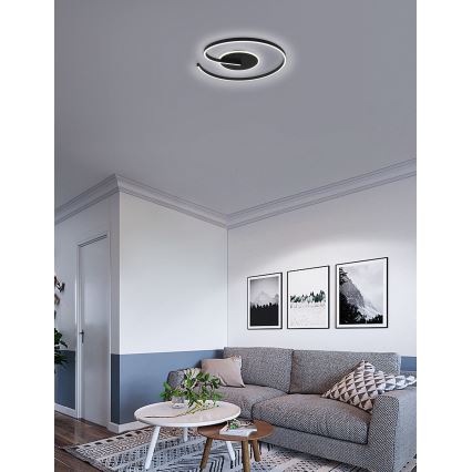 Brilagi - Світлодіодний стельовий світильник з регулюванням яскравості SPIRAL LED/56W/230V 3000/4000/6000K + пульт дистанційного керування