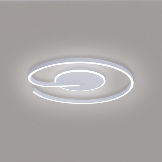 Brilagi - Світлодіодний стельовий світильник з регулюванням яскравості SPIRAL LED/56W/230V 3000/4000/6000K + пульт дистанційного керування