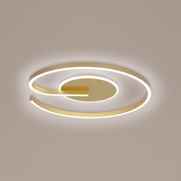 Brilagi - Світлодіодний стельовий світильник з регулюванням яскравості SPIRAL LED/56W/230V 3000/4000/6000K + пульт дистанційного керування