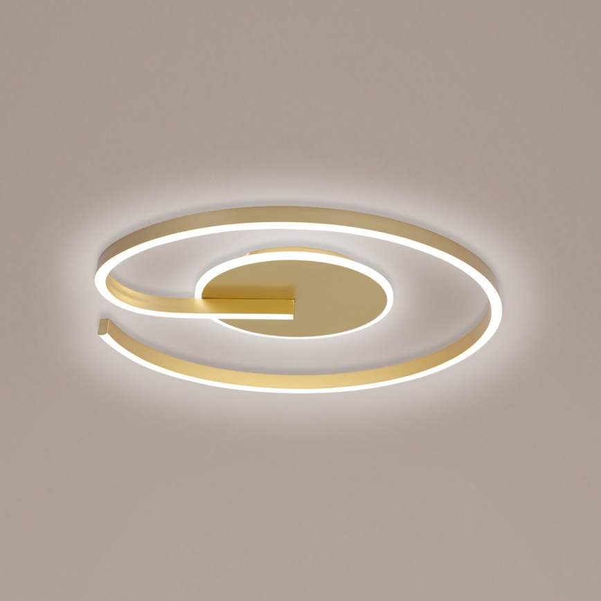 Brilagi - Світлодіодний стельовий світильник з регулюванням яскравості SPIRAL LED/56W/230V 3000/4000/6000K + пульт дистанційного керування