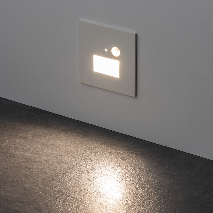 Brilagi - LED Світильник для сходів з датчиком руху JACK LED/1,5W/230V 3000K/4000K/6500K білий