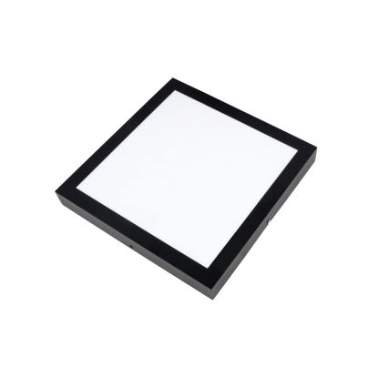Brilagi - Світлодіодний стельовий світильник для ванної кімнати FRAME LED/24W/230V 30x30 см 3000/4000/6000K IP44 чорний