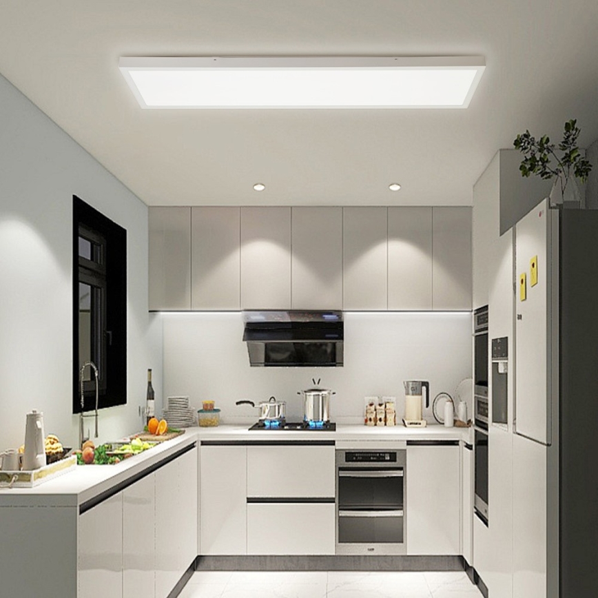 Brilagi - Світлодіодний стельовий світильник для ванної кімнати FRAME LED/50W/230V 30x120 см 3000/4000/6000K IP44 білий