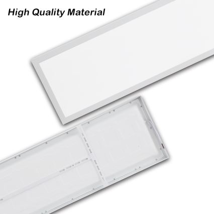 Brilagi - Світлодіодний стельовий світильник для ванної кімнати FRAME LED/50W/230V 30x120 см 3000/4000/6000K IP44 білий