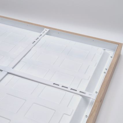 Brilagi - LED стельовий світильник для ванної кімнати WOODY FRAME LED/40W/230V 60x60 см IP44 дуб
