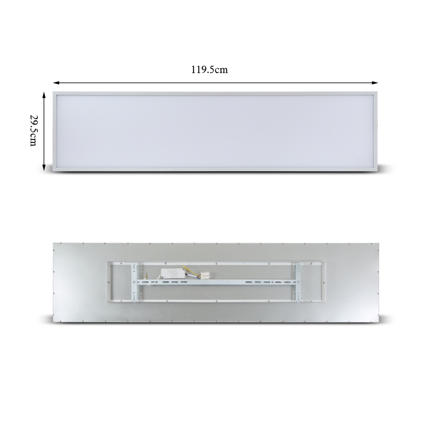 Brilagi - Світлодіодний стельовий світильник з регулюванням яскравості SLIMFRAME LED/58W/230V 120x30 см 3000-6000K білий + пульт дистанційного керування