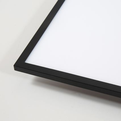 Brilagi - Світлодіодний стельовий світильник з регулюванням яскравості SLIMFRAME LED/58W/230V 120x30 см 3000-6000K чорний + пульт дистанційного керування