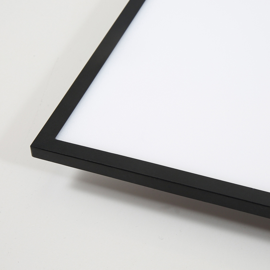 Brilagi - Світлодіодний стельовий світильник з регулюванням яскравості SLIMFRAME LED/58W/230V 120x30 см 3000-6000K чорний + пульт дистанційного керування