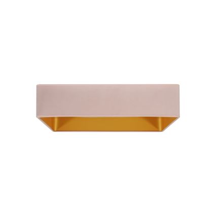 Brilagi - Світлодіодний стельовий світильник з регулюванням яскравості VELVET SQUARE LED/24W/230V 3000/4000/6500K + пульт дистанційного керування рожевий