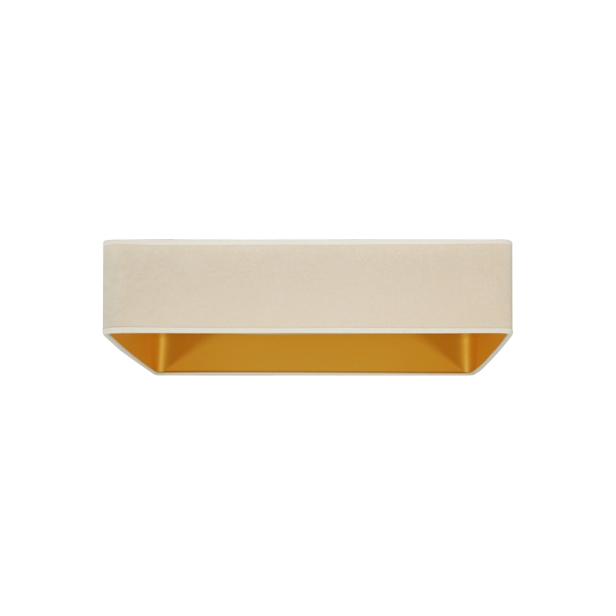 Brilagi - Світлодіодний стельовий світильник з регулюванням яскравості VELVET SQUARE LED/24W/230V 3000/4000/6500K + пульт дистанційного керування кремовий
