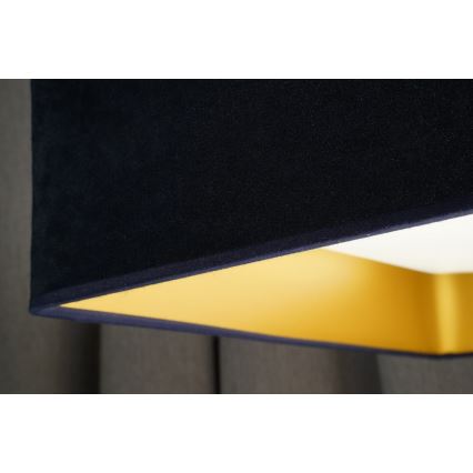 Brilagi - Світлодіодний стельовий світильник з регулюванням яскравості VELVET SQUARE SMART LED/36W/230V 2700-6500K Wi-Fi Tuya + пульт дистанційного керування темно-синій