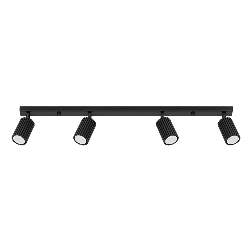 Brilagi - світлодіодний точковий світильник CRESTO 4xGU10/10W/230V чорний