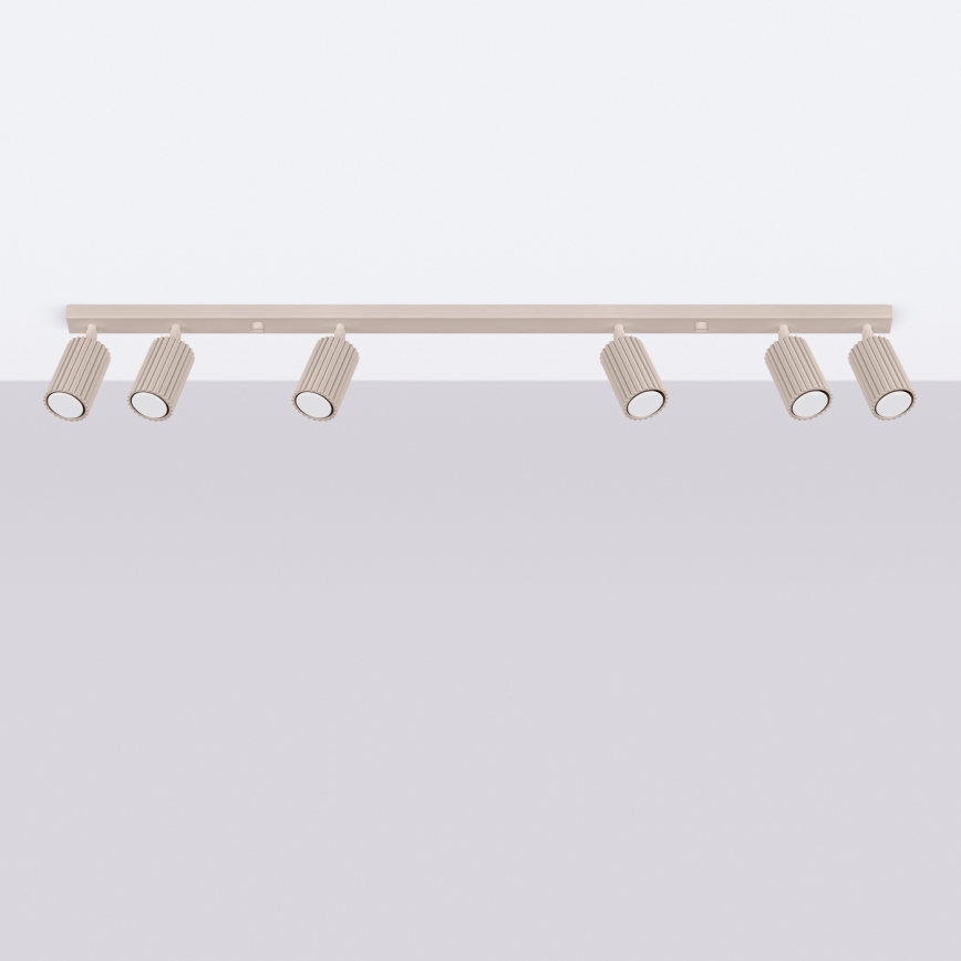 Brilagi - світлодіодний точковий світильник CRESTO 6xGU10/10W/230V сіро-коричневий