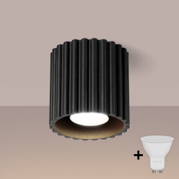 Brilagi - світлодіодний точковий світильник SFERA 1xGU10/10W/230V, діаметр 10 см, чорний