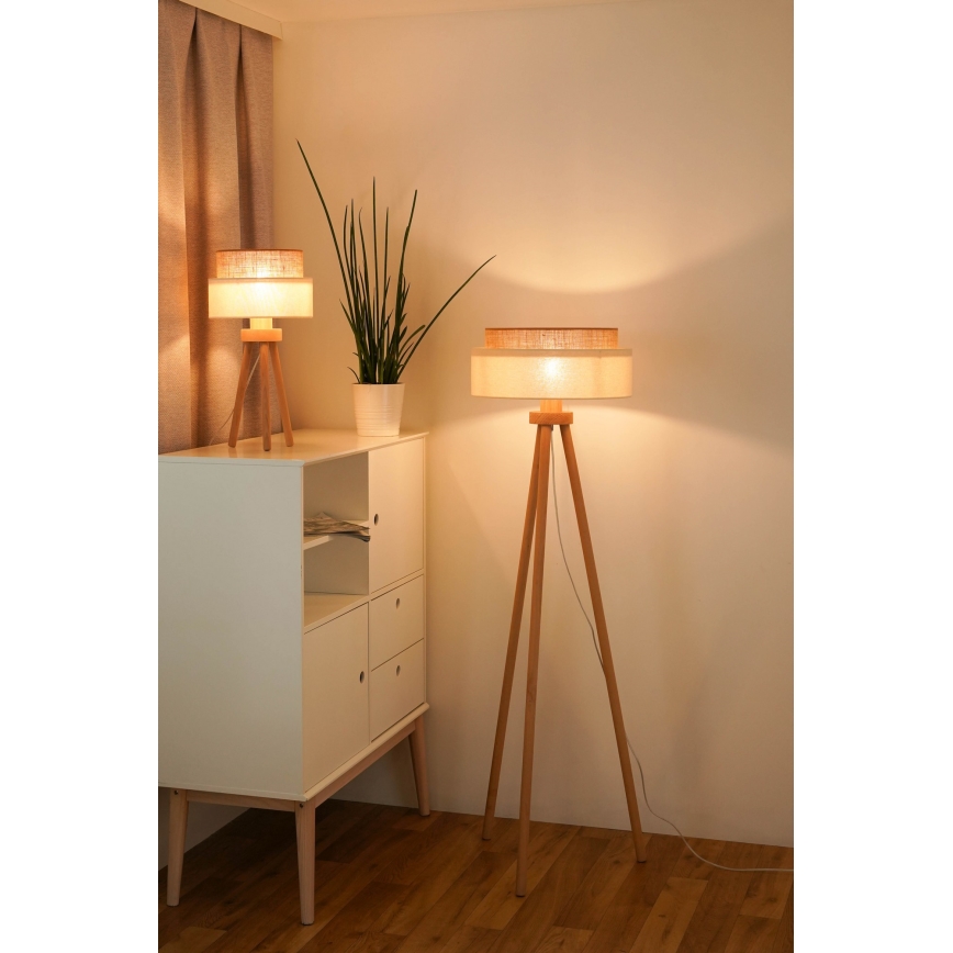 Brilagi - Світлодіодний торшер BOHO STYLE 1xE27/15W/230V