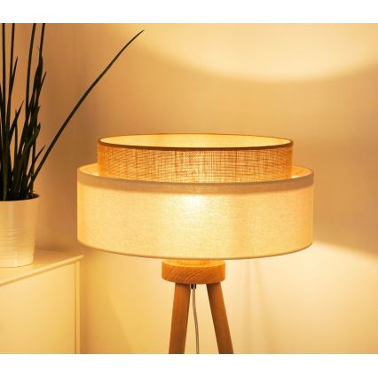 Brilagi - Світлодіодний торшер BOHO STYLE 1xE27/15W/230V