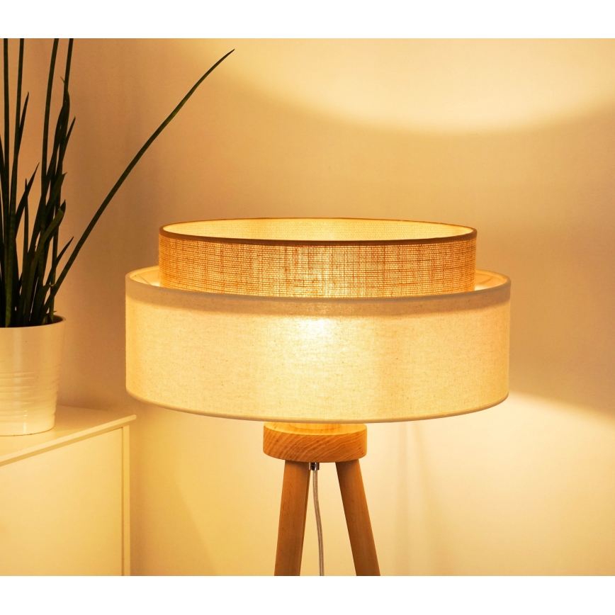 Brilagi - Світлодіодний торшер BOHO STYLE 1xE27/15W/230V