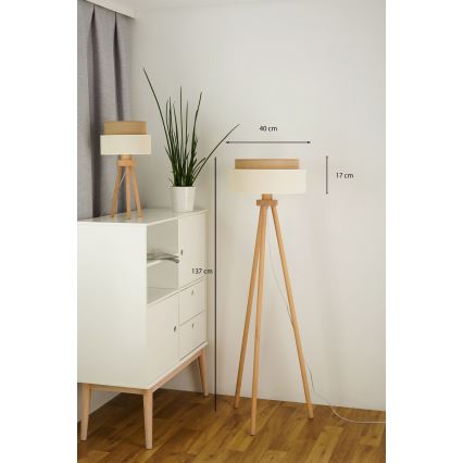 Brilagi - Світлодіодний торшер BOHO STYLE 1xE27/15W/230V