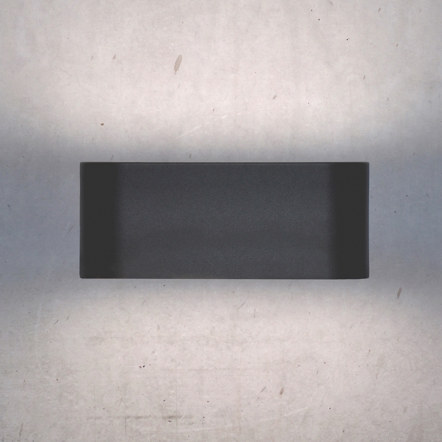 Brilagi - Вуличний світлодіодний настінний світильник BARI LED/7W/230V 3000/4000/6000K антрацит IP54