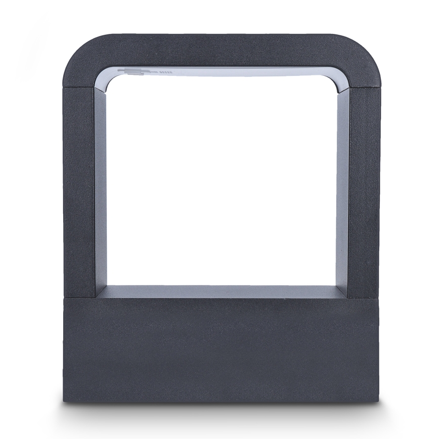 Brilagi - Вуличний світлодіодний настінний світильник BARI LED/7W/230V 3000/4000/6000K антрацит IP54