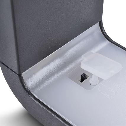 Brilagi - Вуличний світлодіодний настінний світильник BARI LED/7W/230V 3000/4000/6000K антрацит IP54